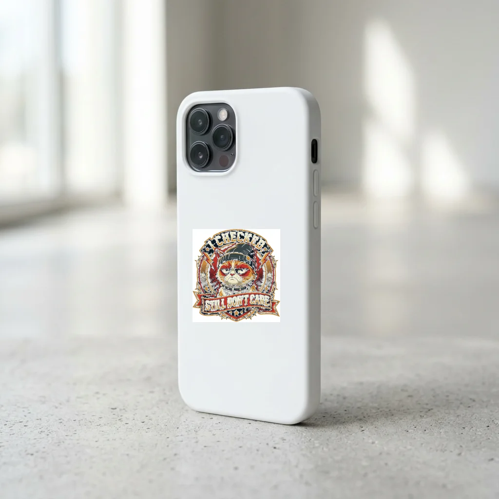 Barbed Wire Concrete Perimeter — Impact Snap Smartphone Case