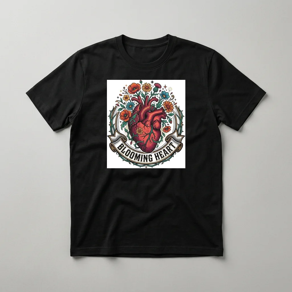 Streetwear Heavyweight Boxy Cut — Classic Streetwear T-Shirt (Jet Black)