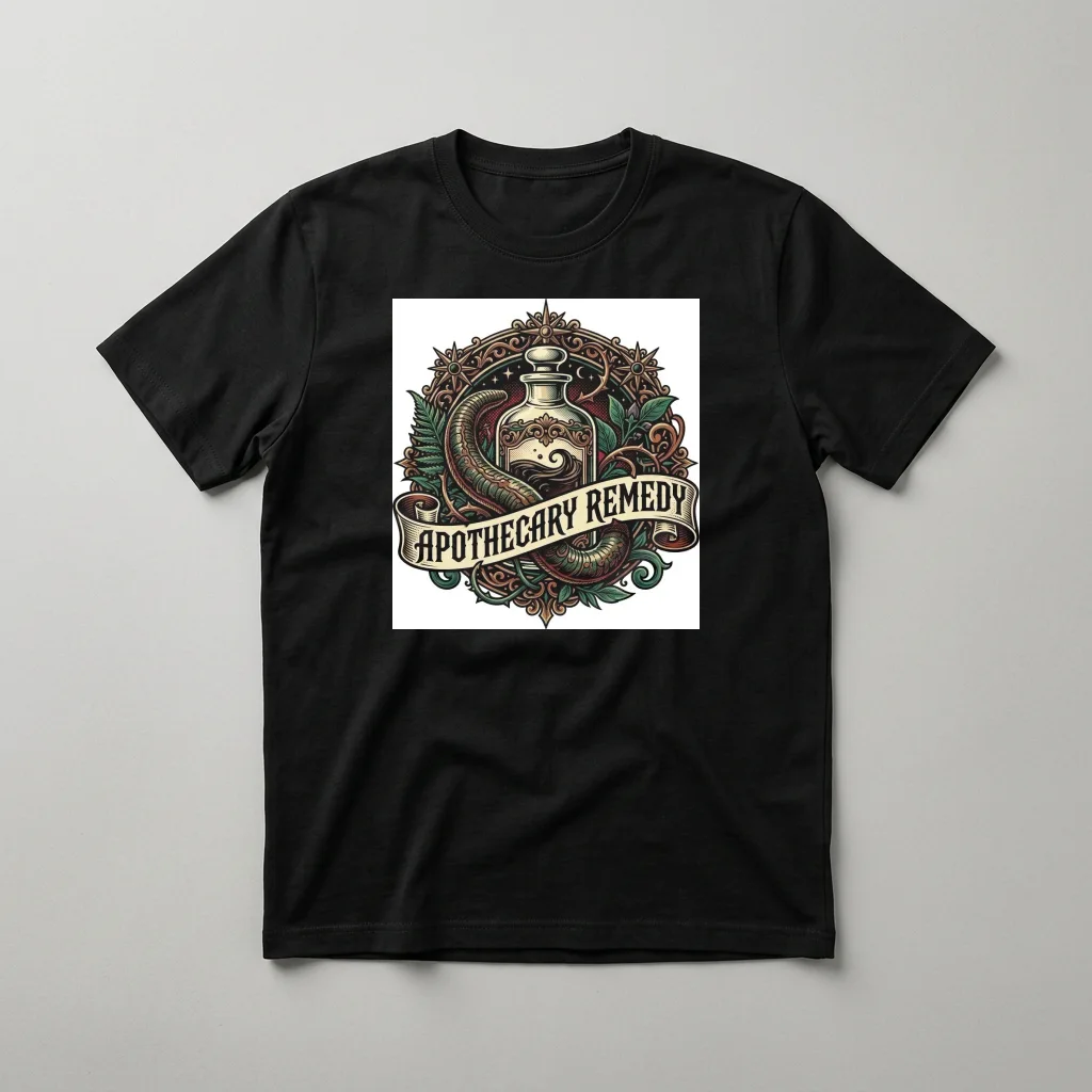 Concrete Pavement Echo Waves — Classic Streetwear T-Shirt (Jet Black)