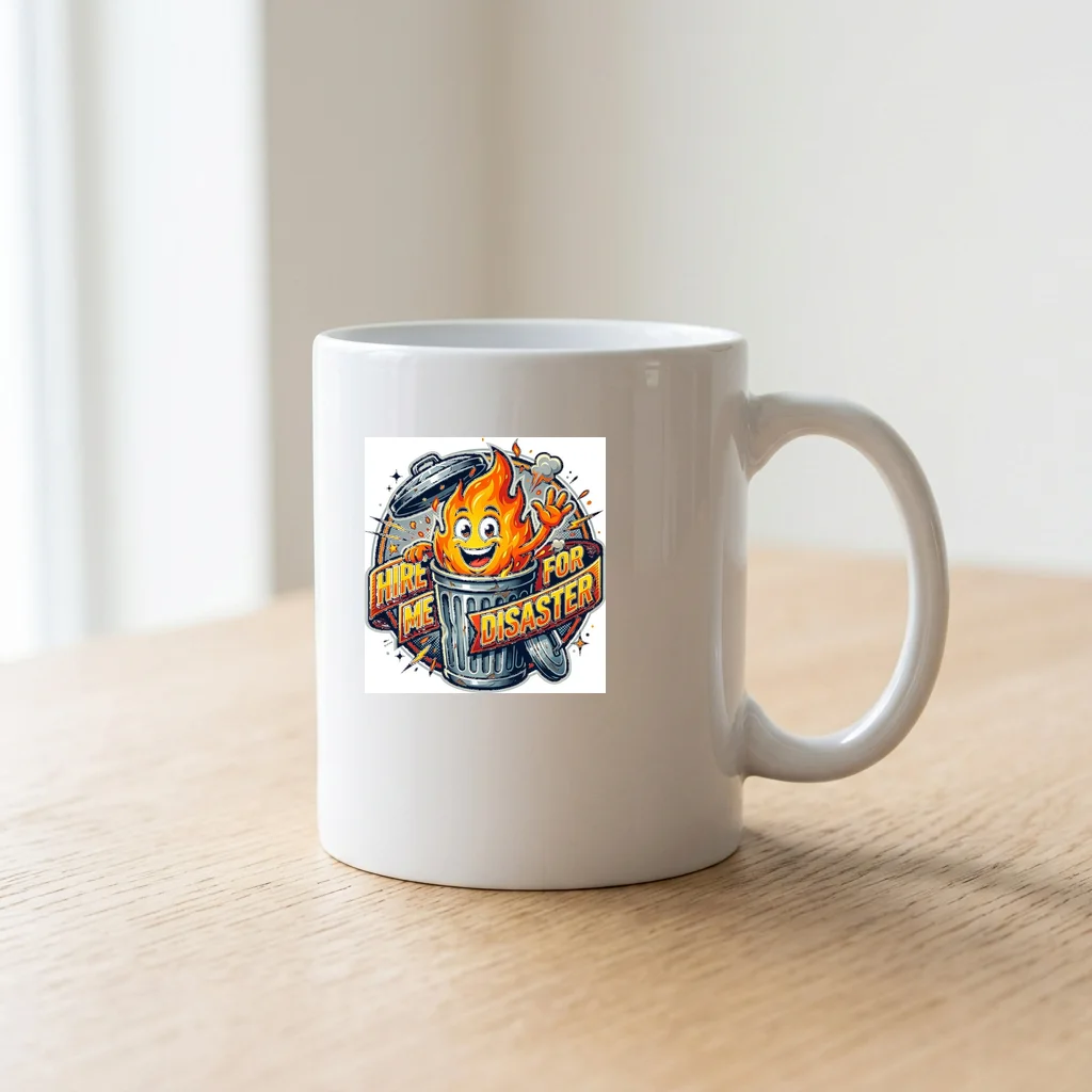 Urban Explorer Lost District — Ceramic Coffee Mug 11oz (Glossy White)