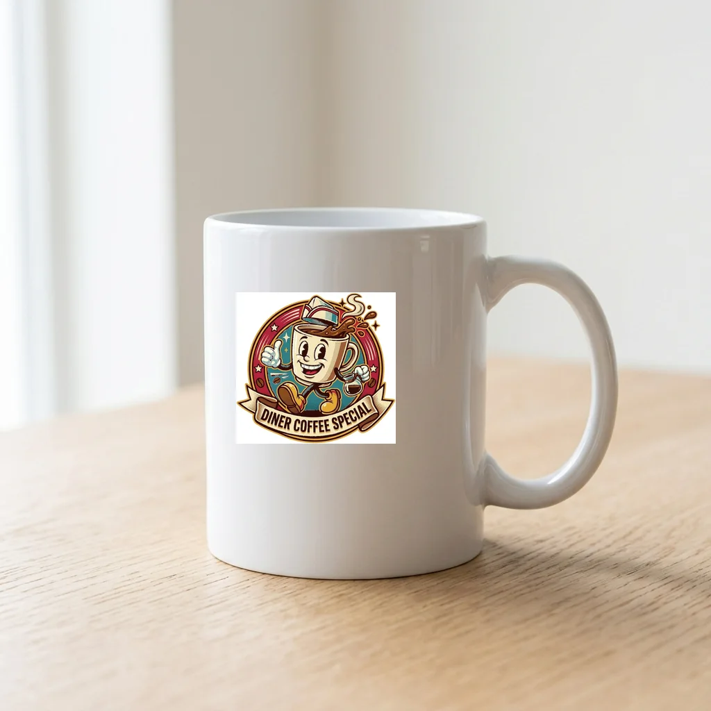 Street Culture Raw Expression — Ceramic Coffee Mug 11oz (Glossy White)
