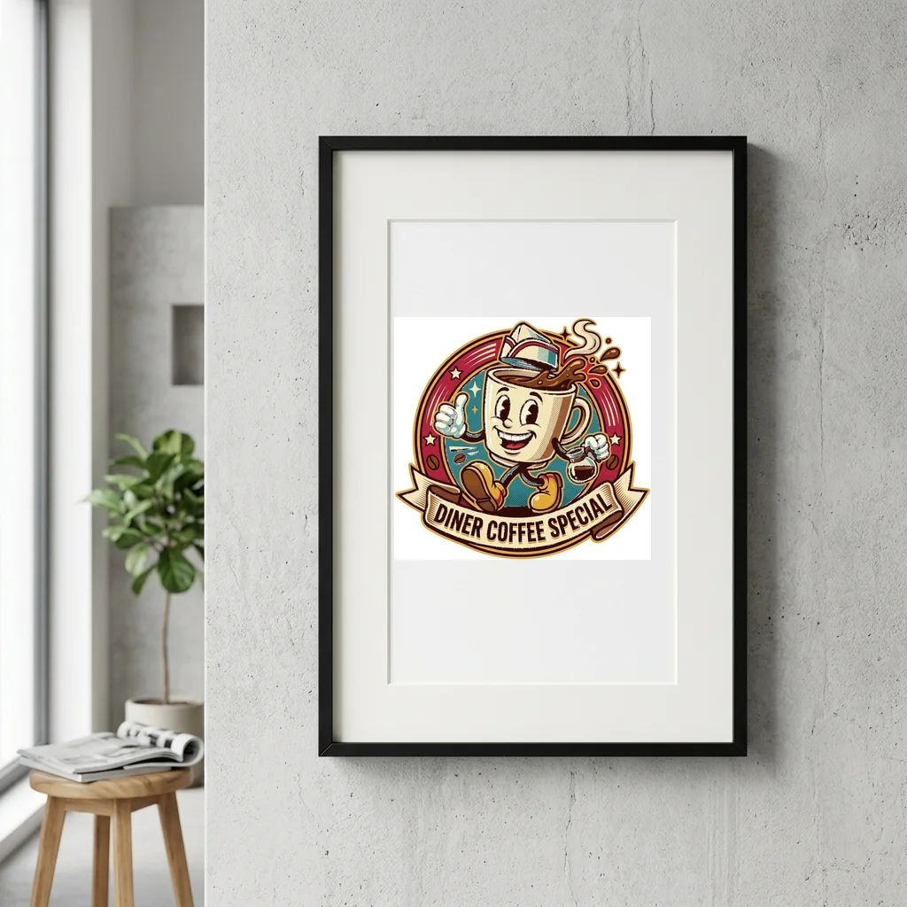 Street Culture Raw Expression — Gallery Framed Art Poster (Exhibition Frame)