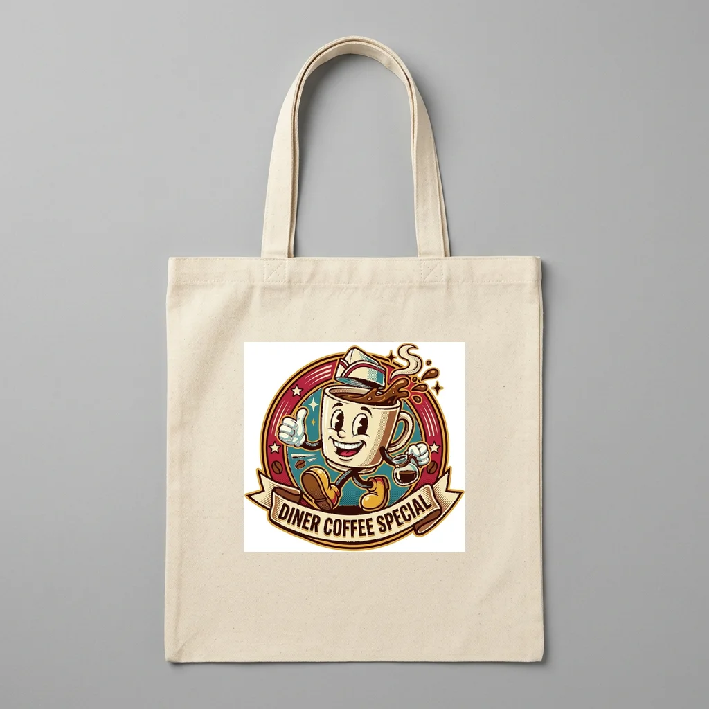 Street Culture Raw Expression — Organic Cotton Canvas Tote Bag (Natural)