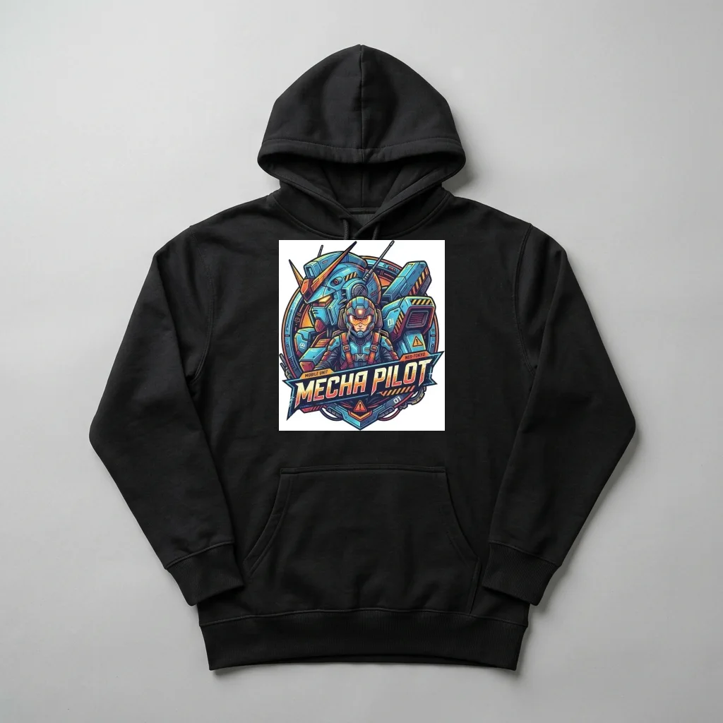 Urban Nomad Street Division — Heavyweight Pullover Hoodie (Charcoal Black)