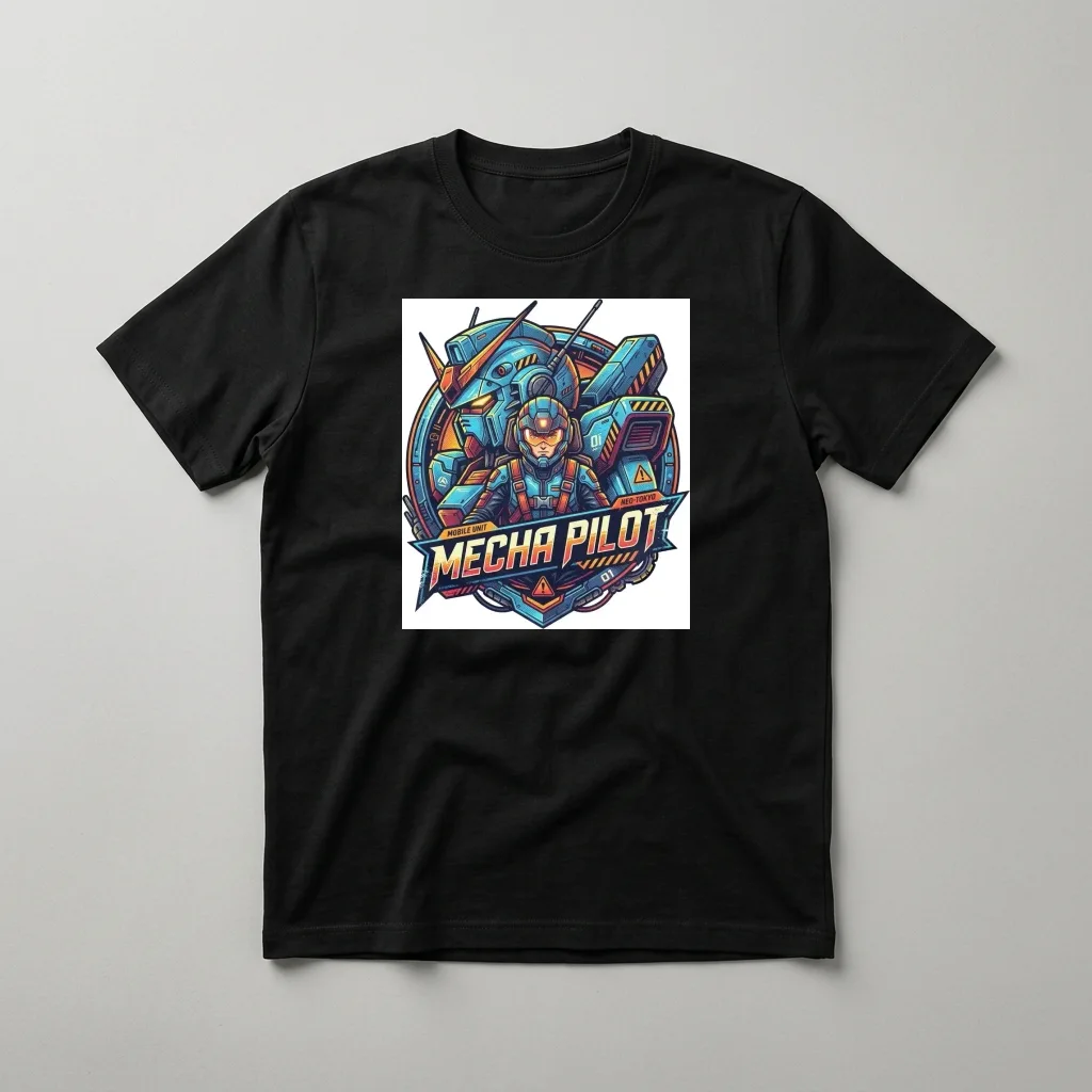 Urban Nomad Street Division — Classic Streetwear T-Shirt (Jet Black)