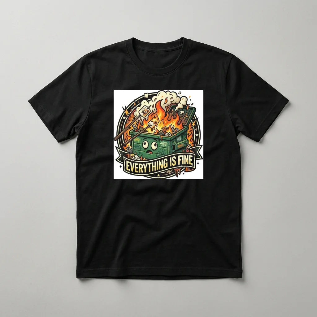 Subway Tunnel Dark Shadows — Classic Streetwear T-Shirt (Jet Black)
