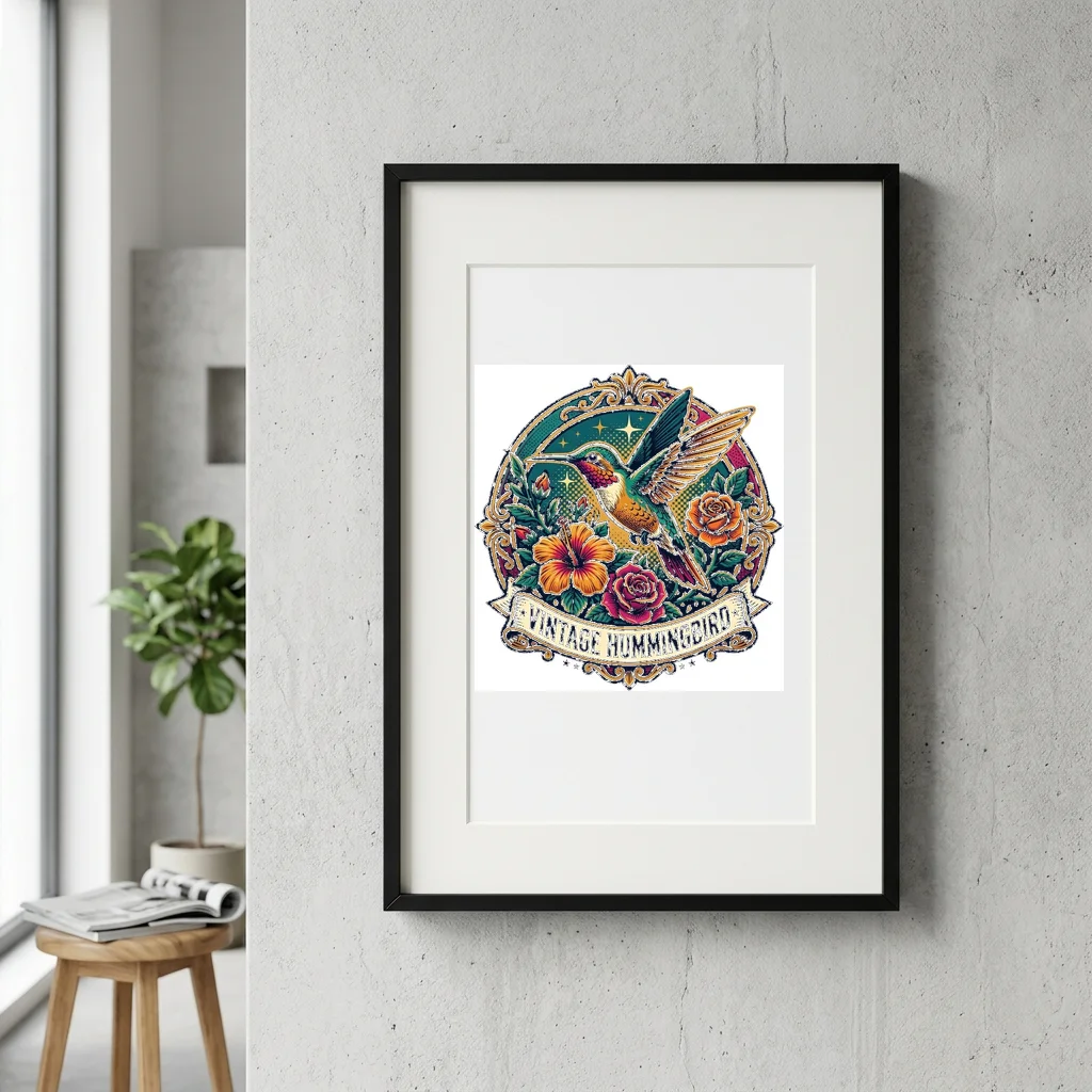 Urban Vanguard Tactical Gear — Gallery Framed Art Poster (Exhibition Frame)