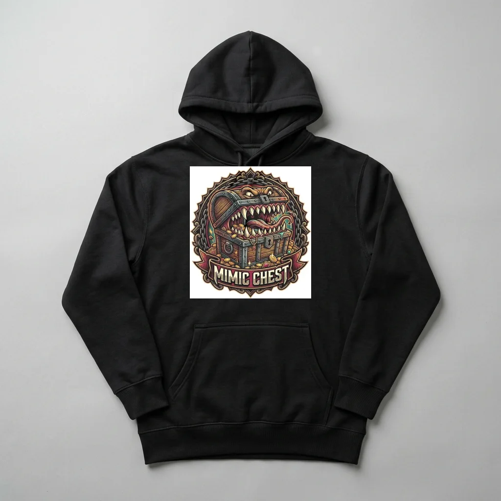 Midnight Shift Street Labor — Heavyweight Pullover Hoodie (Charcoal Black)