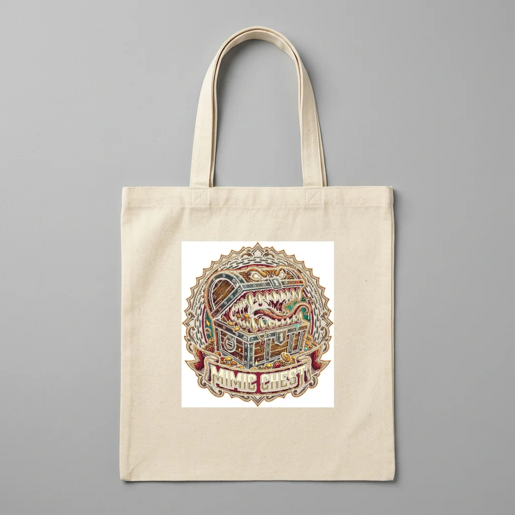 Midnight Shift Street Labor — Organic Cotton Canvas Tote Bag (Natural)