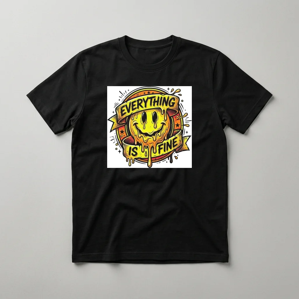 Concrete Echo High Frequency — Classic Streetwear T-Shirt (Jet Black)