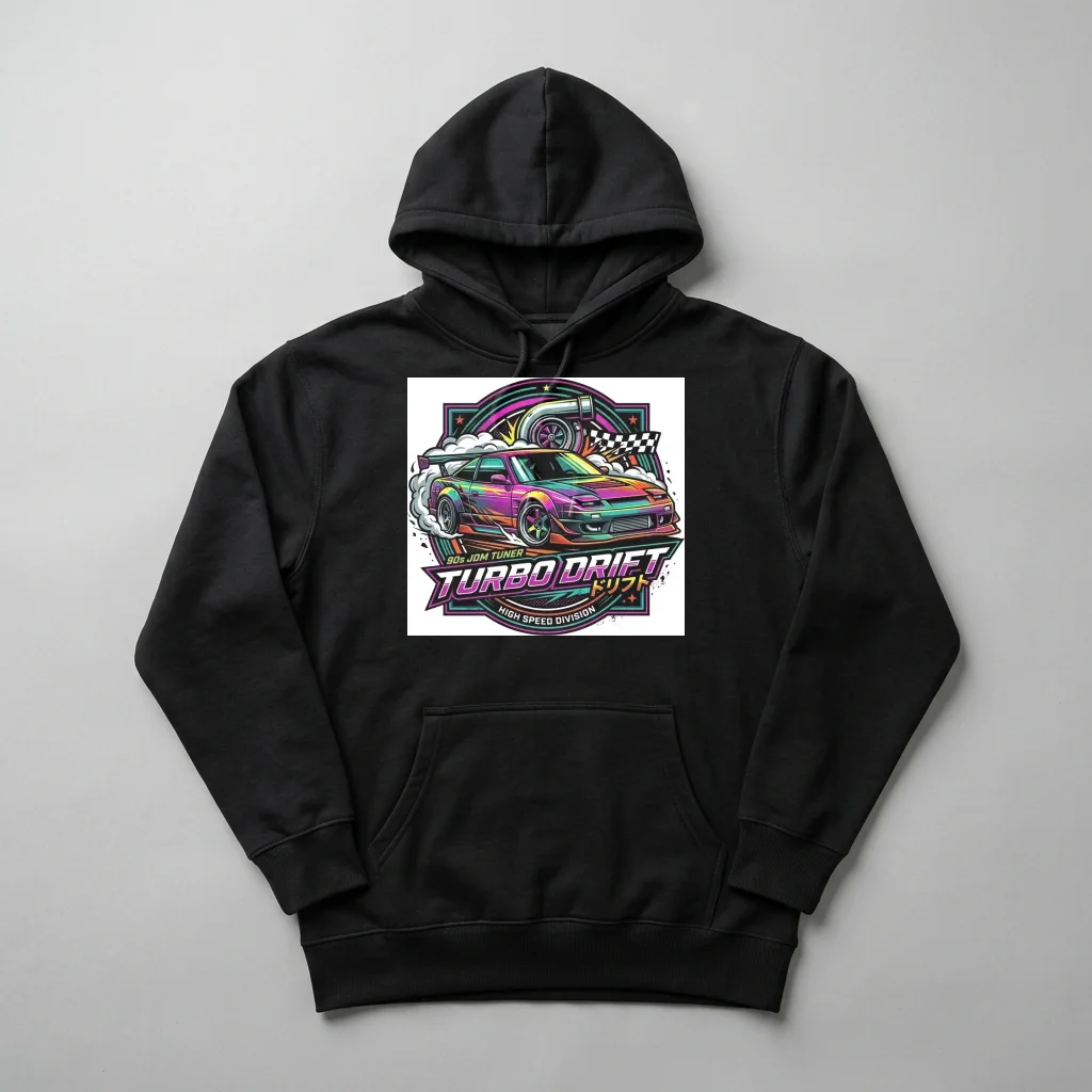 Streetwear Division Master Archive — Heavyweight Pullover Hoodie (Charcoal Black)
