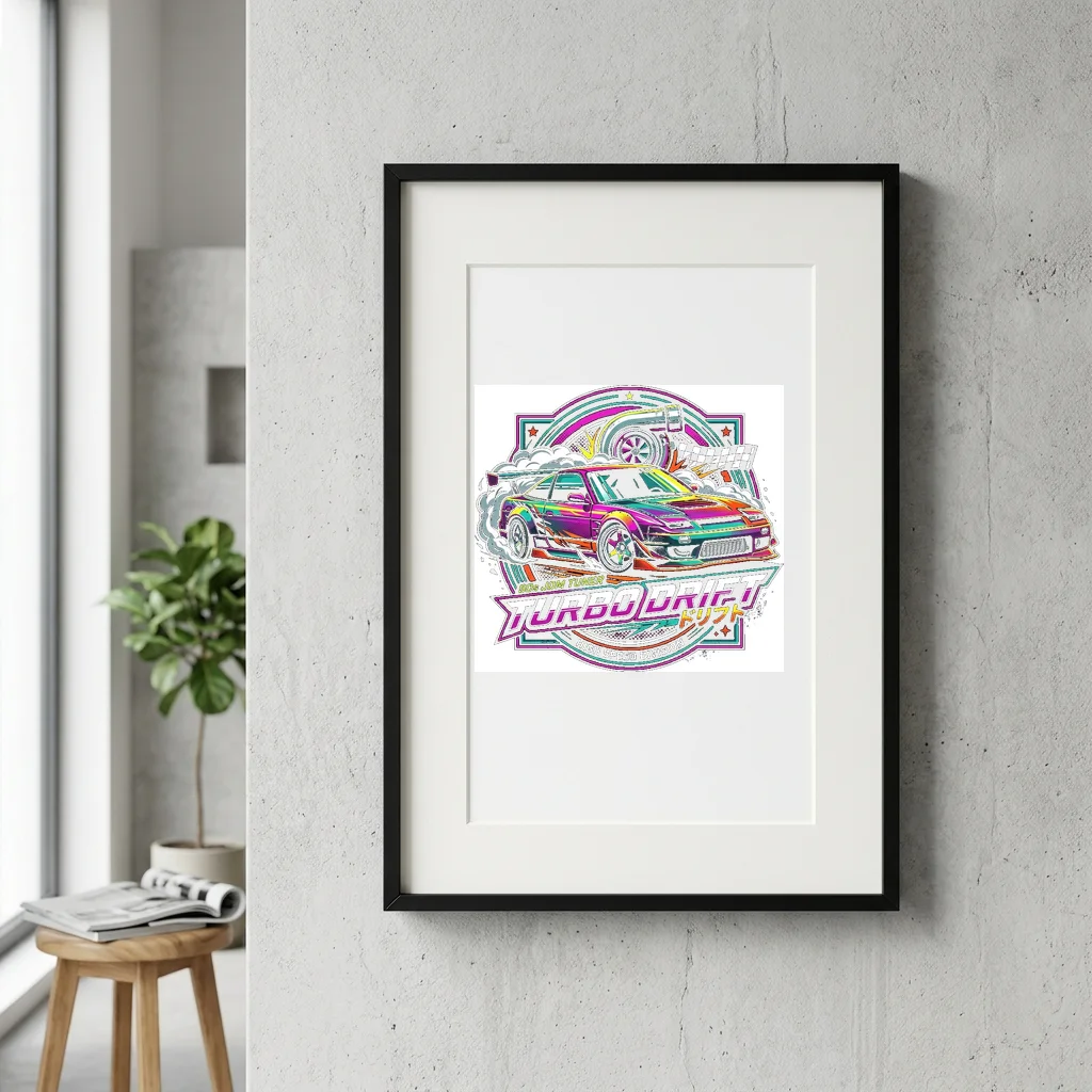 Streetwear Division Master Archive — Gallery Framed Art Poster (Exhibition Frame)