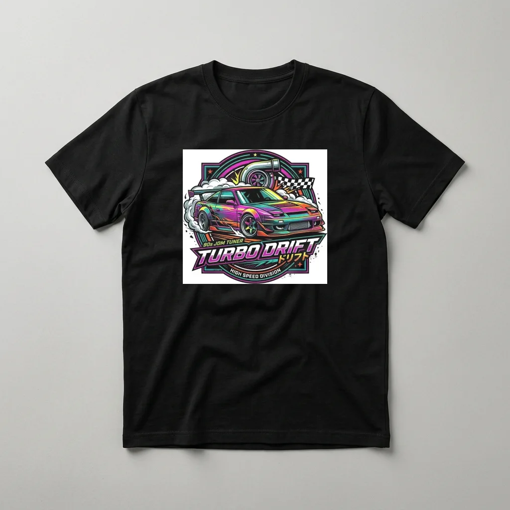 Streetwear Division Master Archive — Classic Streetwear T-Shirt (Jet Black)