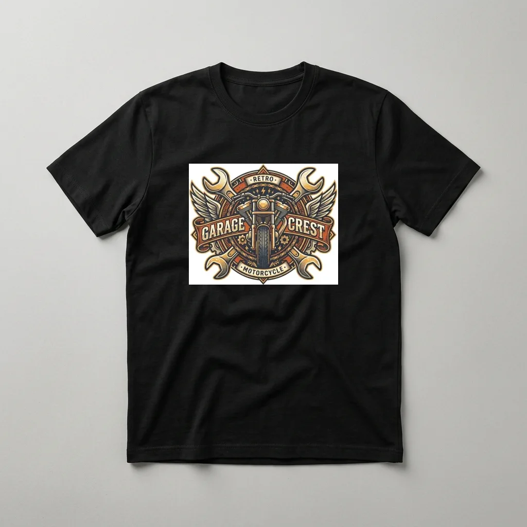 Gargoyle Guardian Stone Wing — Classic Streetwear T-Shirt (Jet Black)