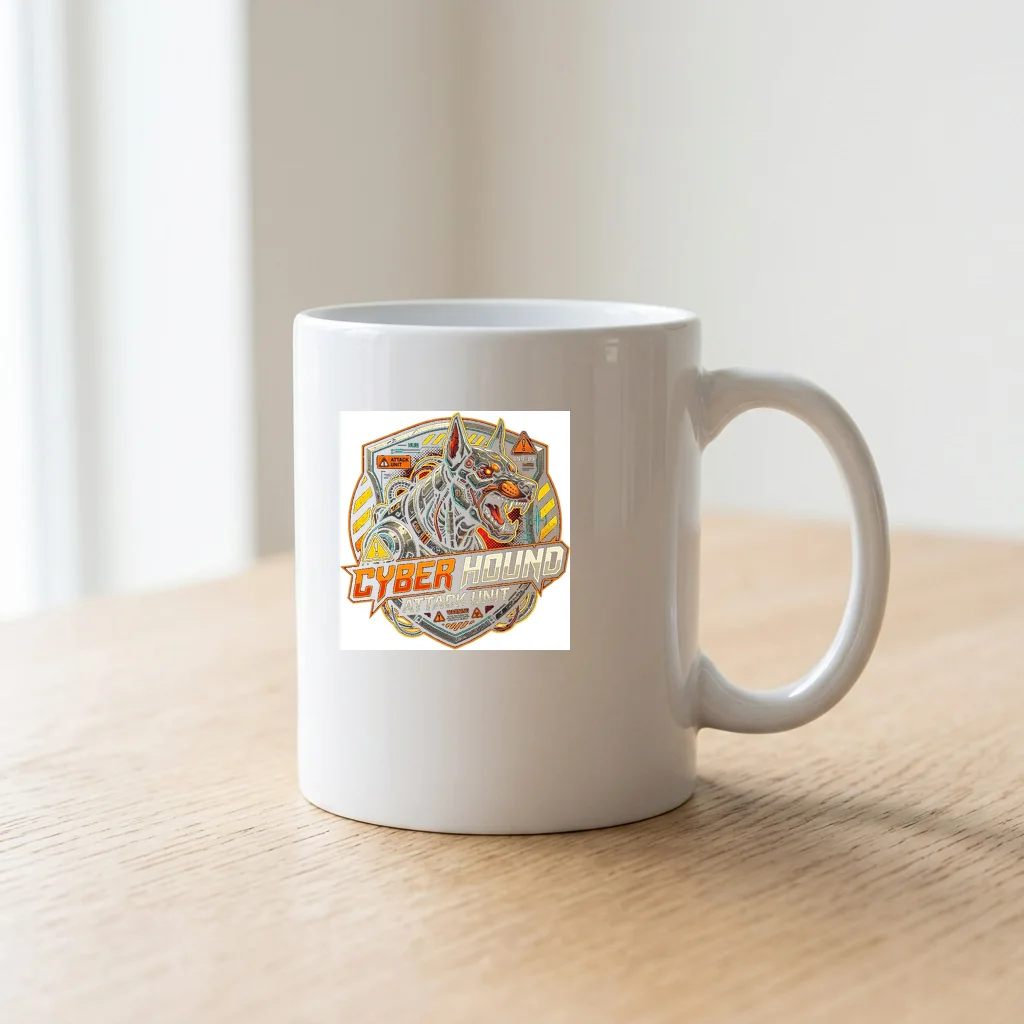 Wolf Pack Alpha Call — Ceramic Coffee Mug 11oz (Glossy White)