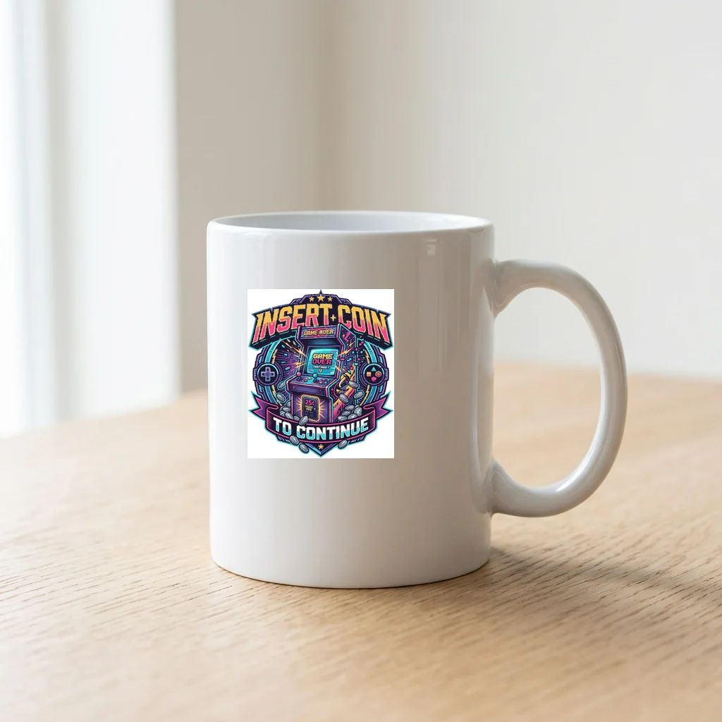Spectral Lynx Silent Step — Ceramic Coffee Mug 11oz (Glossy White)