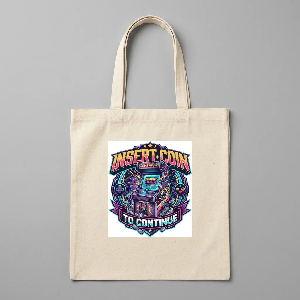 Spectral Lynx Silent Step — Organic Cotton Canvas Tote Bag (Natural)
