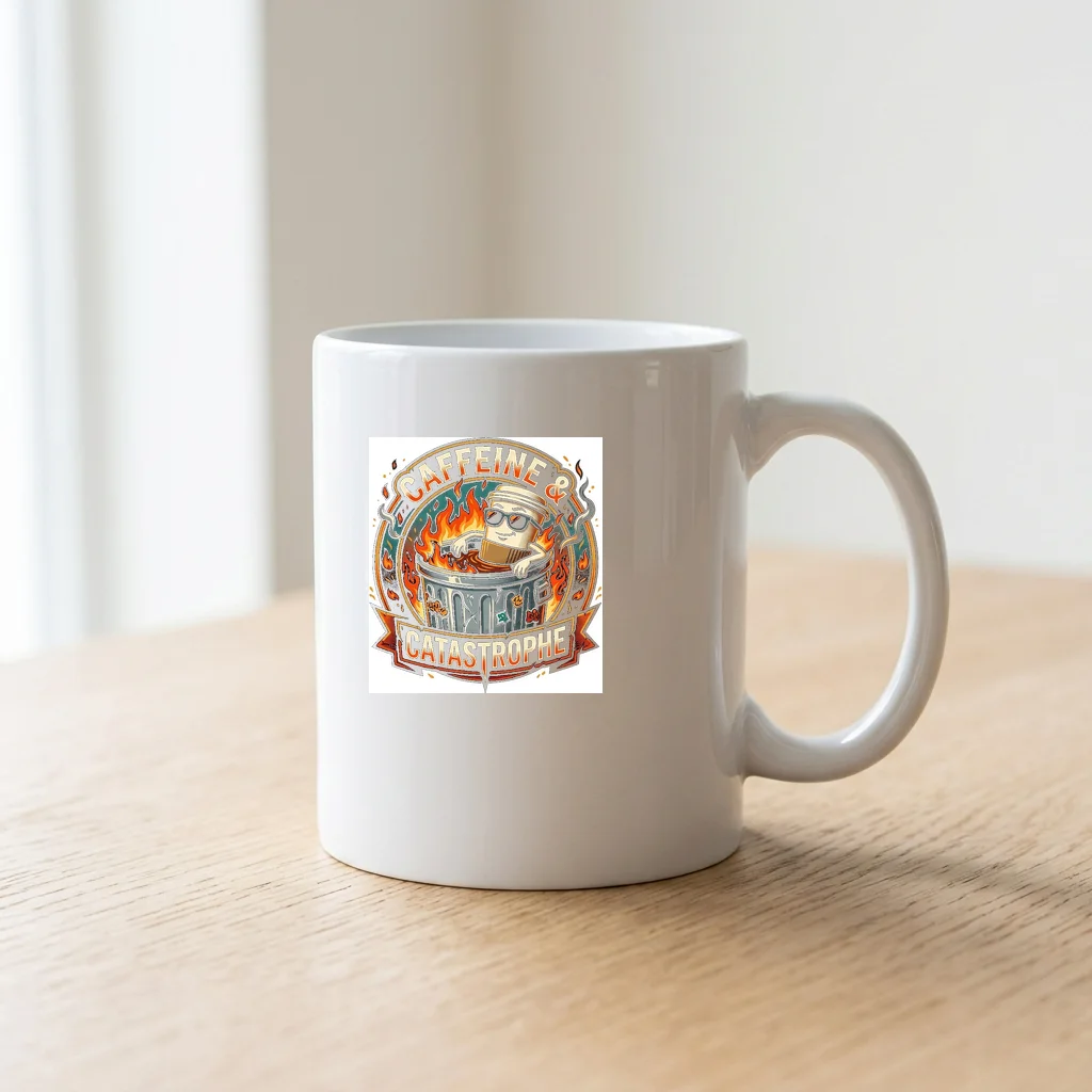 Viper Strike Desert Sand — Ceramic Coffee Mug 11oz (Glossy White)