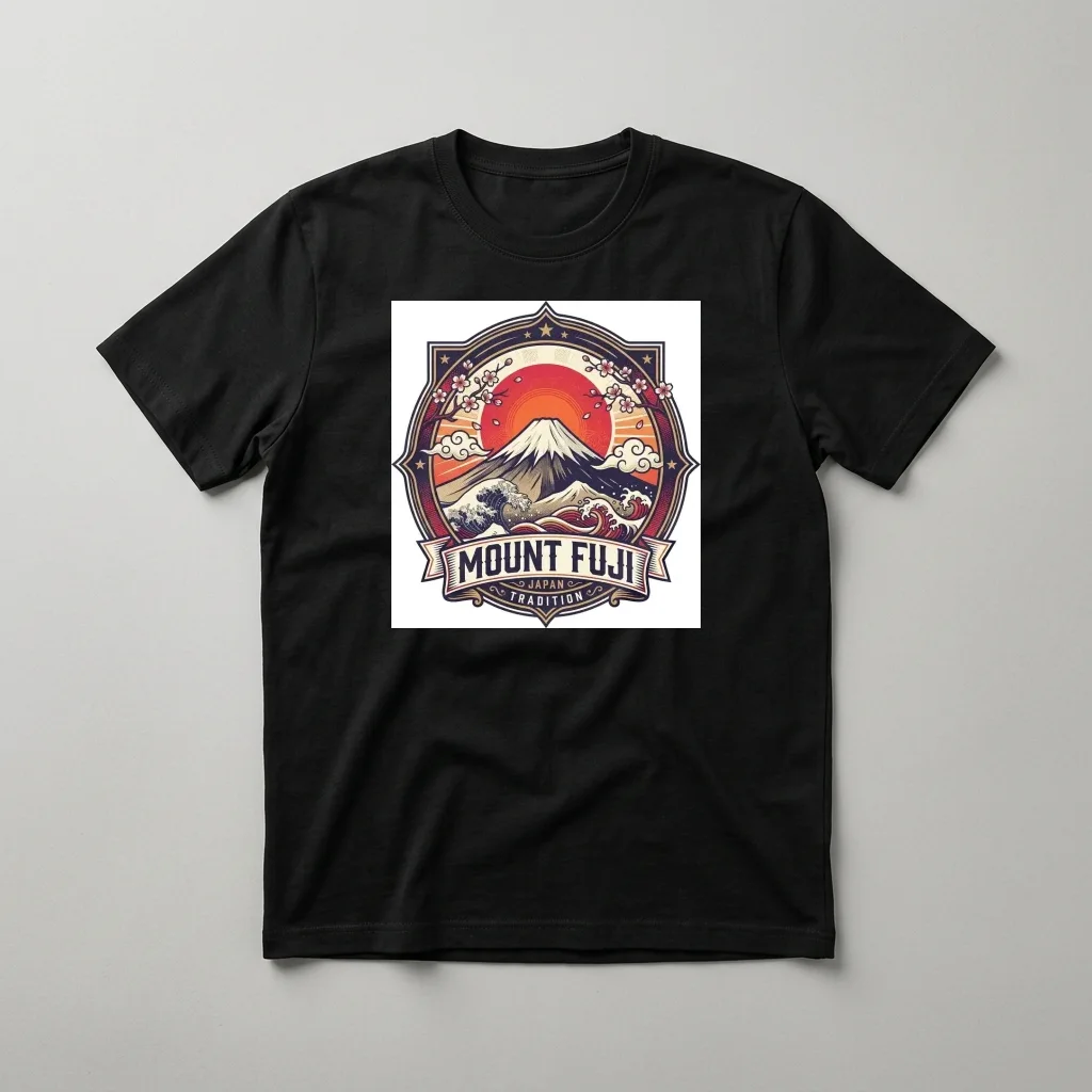 Armored Dragon Volcano Flame — Classic Streetwear T-Shirt (Jet Black)