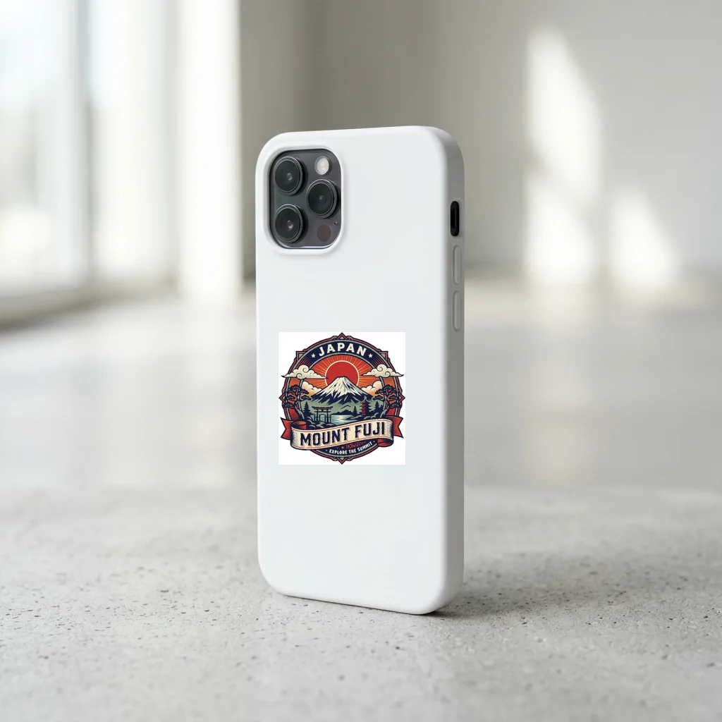 Retro Gas Station Highway Route — Impact Snap Smartphone Case