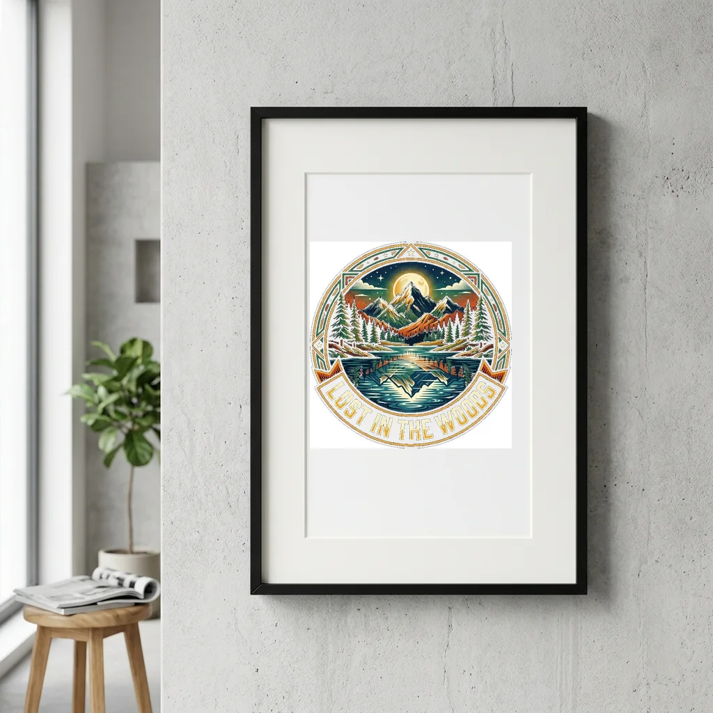 Weekend Mechanic Broken Knuckles — Gallery Framed Art Poster (Exhibition Frame)