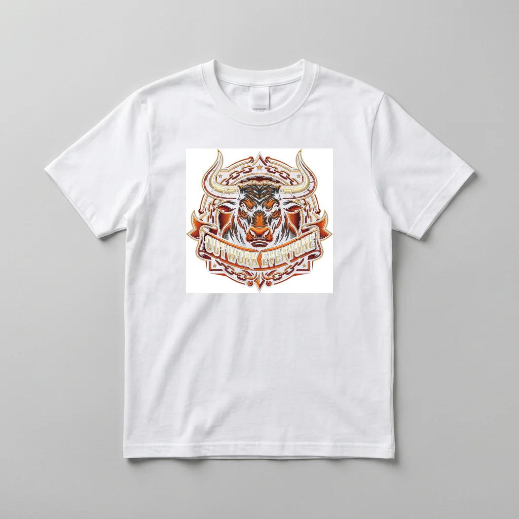 Heavy Torque Transmission Built — Everyday Crewneck Tee (Pure White)