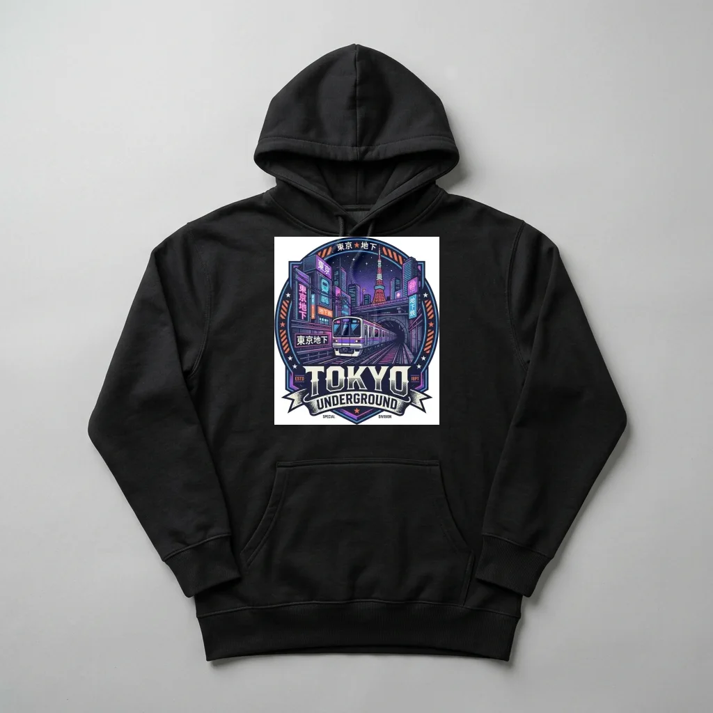 Anxious But Well Dressed — Heavyweight Pullover Hoodie (Charcoal Black)