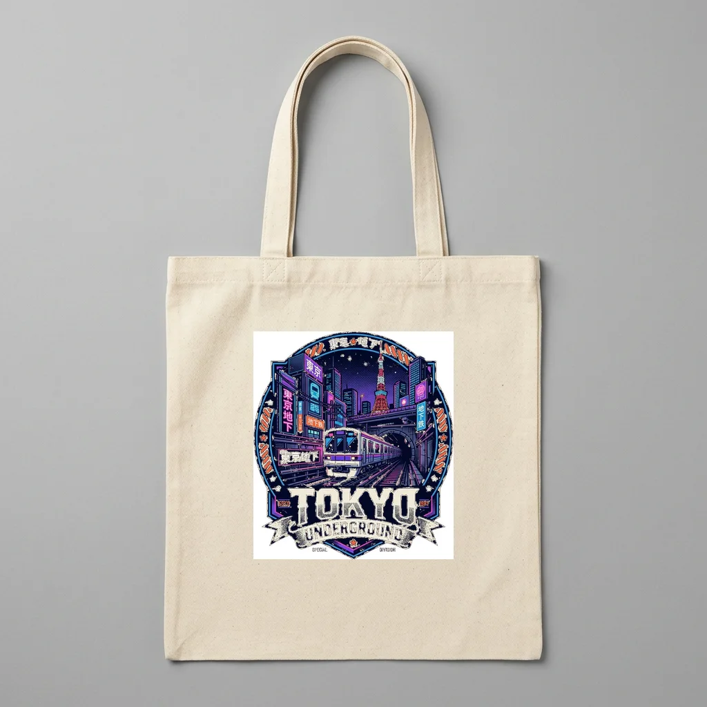 Anxious But Well Dressed — Organic Cotton Canvas Tote Bag (Natural)
