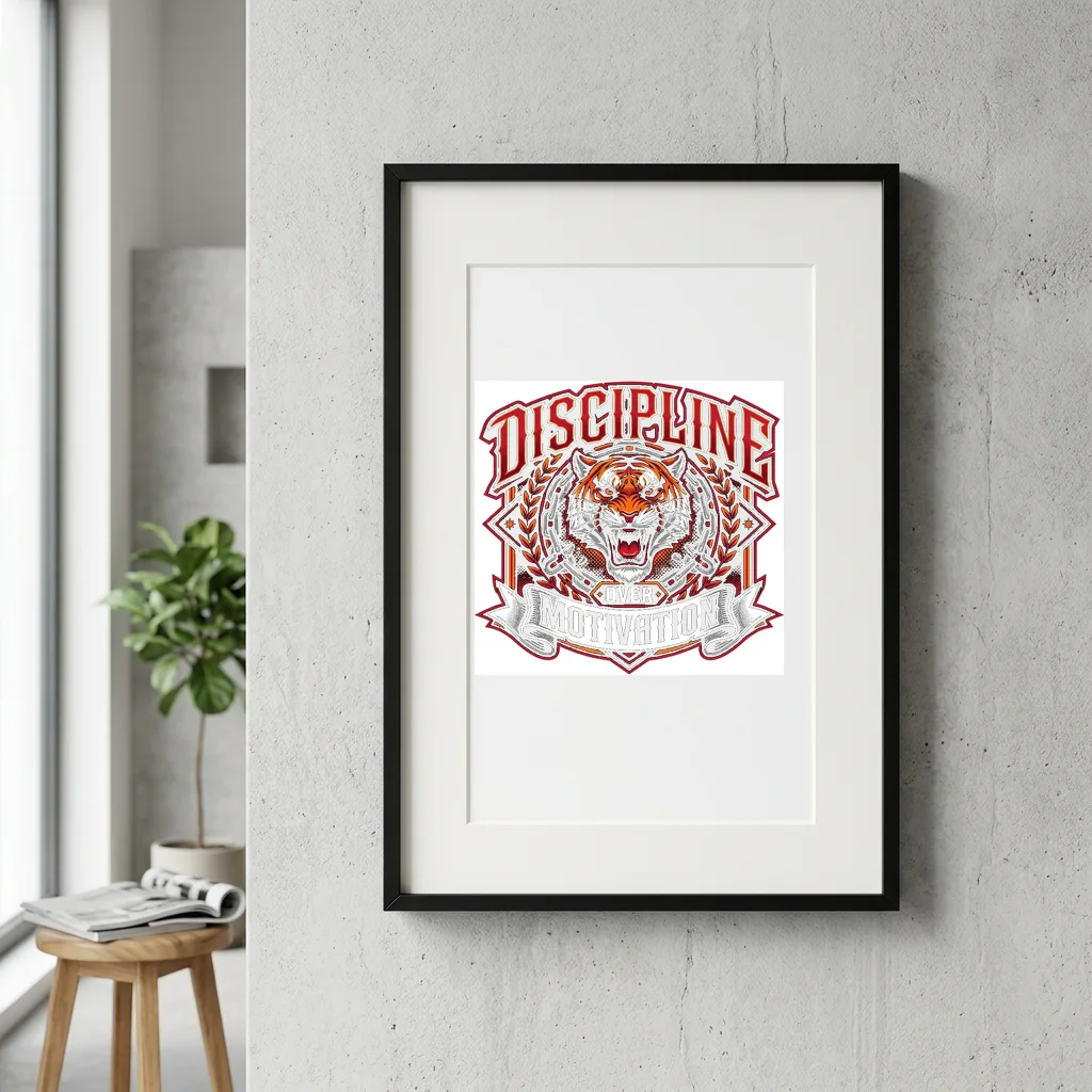 Best Friend With Paws Forever — Gallery Framed Art Poster (Exhibition Frame)
