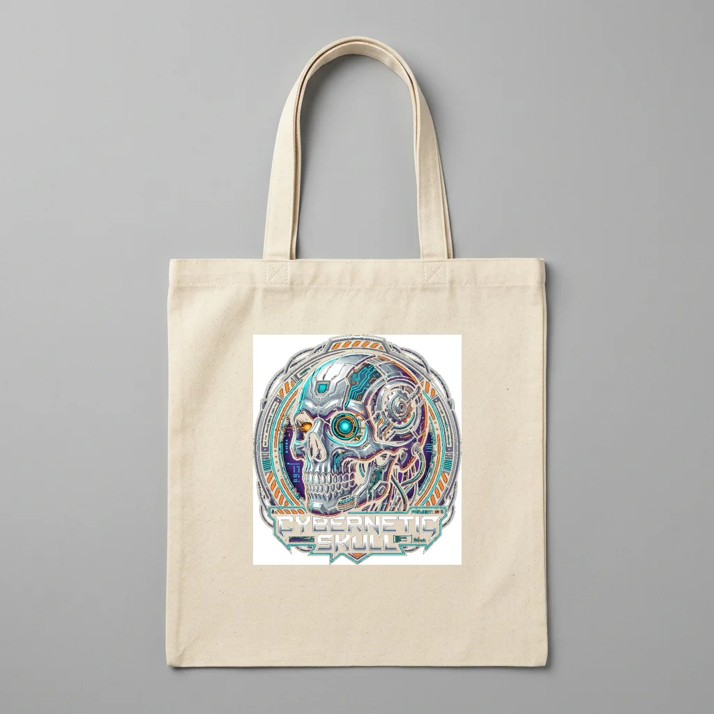 Golden Retriever Sunshine Soul — Organic Cotton Canvas Tote Bag (Natural)