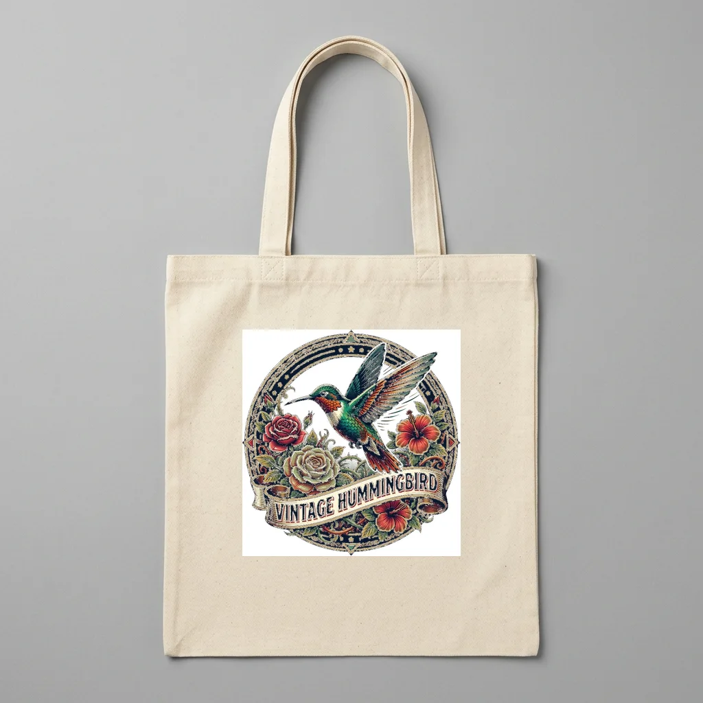 Cat Stare Judgmental Gaze — Organic Cotton Canvas Tote Bag (Natural)