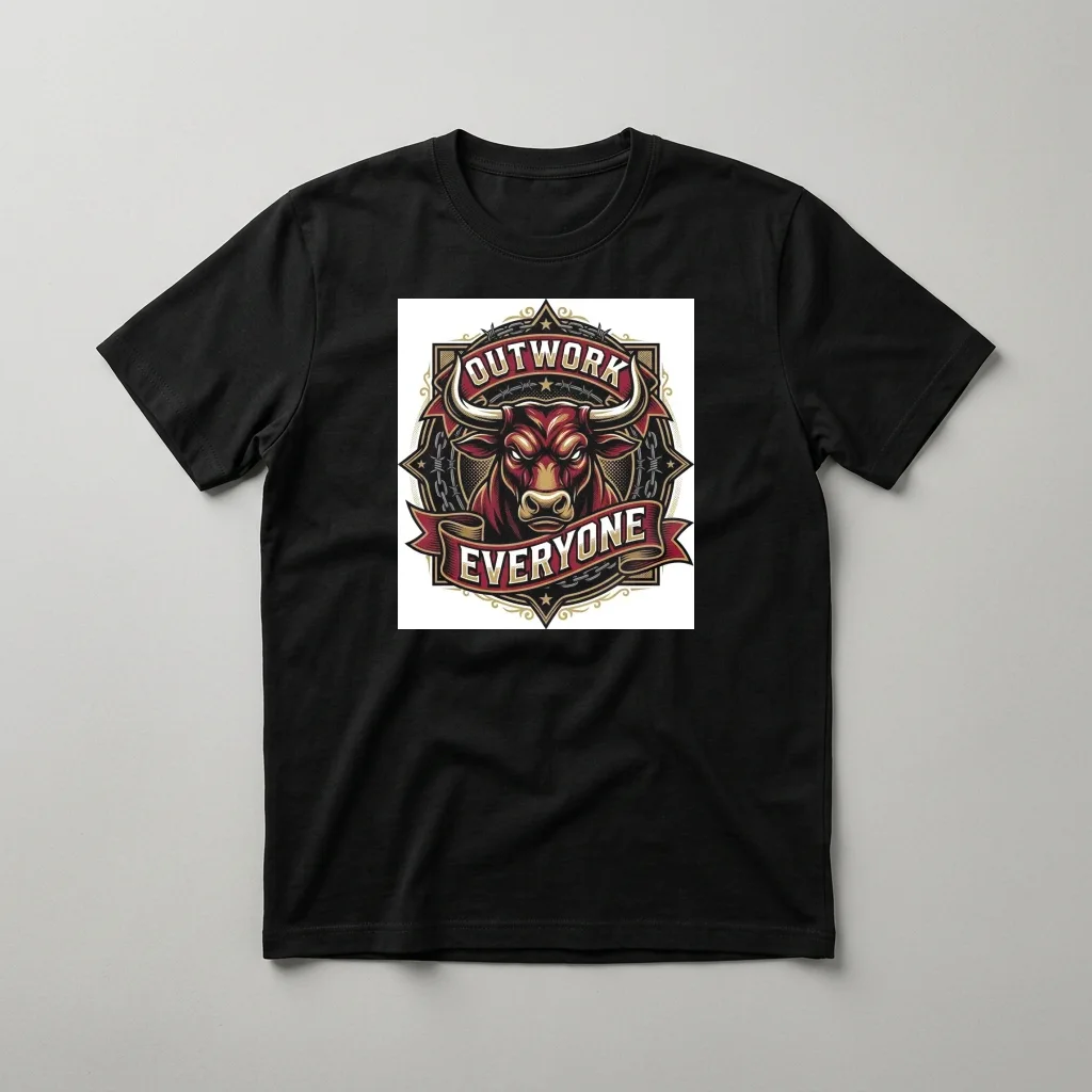 Rottweiler Gentle Giant Heart — Classic Streetwear T-Shirt (Jet Black)