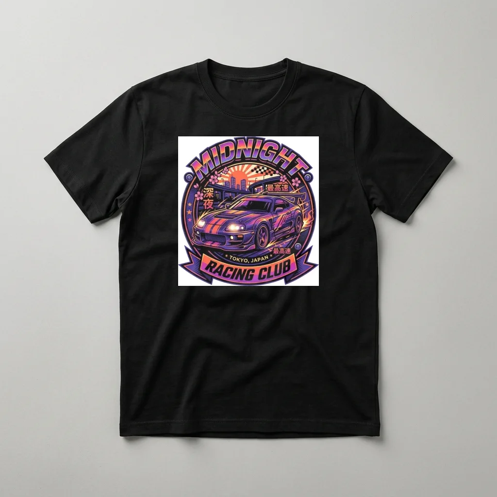 Moonlit Cat Rooftop Walker — Classic Streetwear T-Shirt (Jet Black)