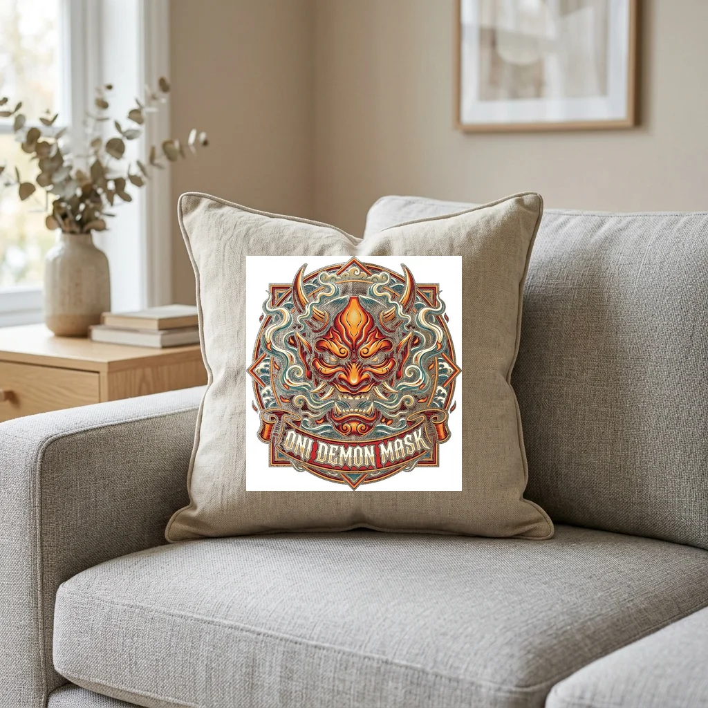 Poodle Elegance Street Walk — Square Linen Throw Pillow 18x18 (Natural Linen)