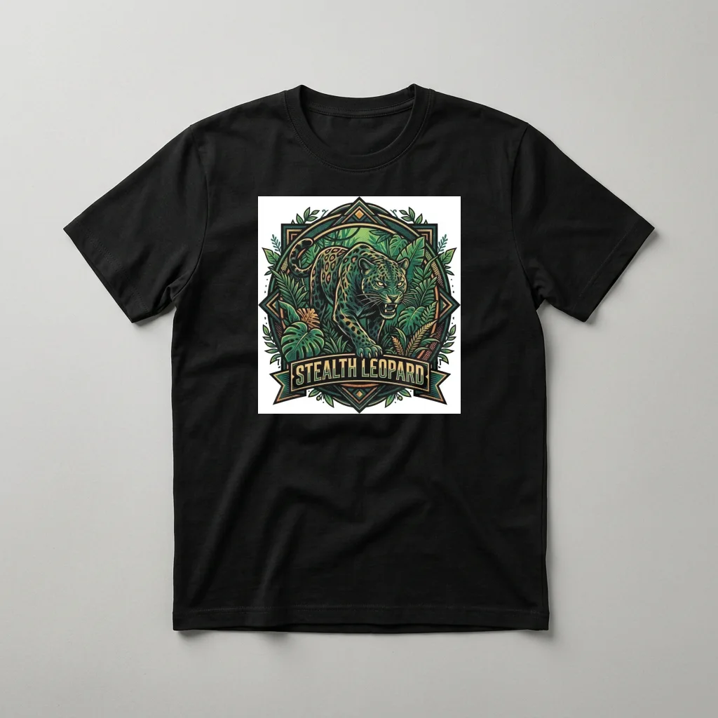 Doberman Sleek Elegance — Classic Streetwear T-Shirt (Jet Black)