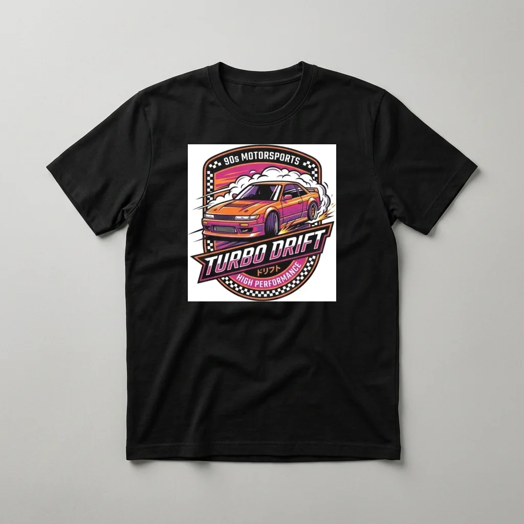 Origami Crane Paper Flight — Classic Streetwear T-Shirt (Jet Black)