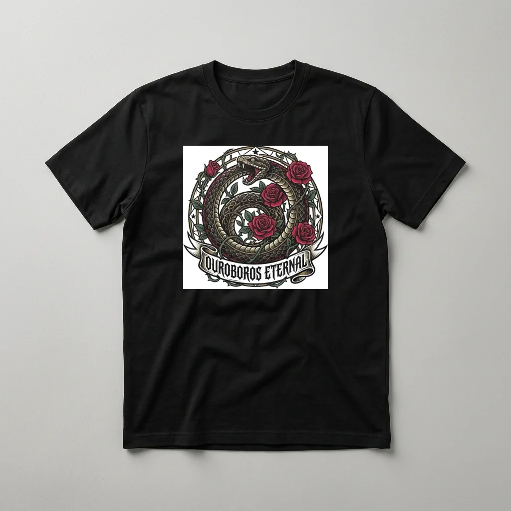 Bonsai Tree Ancient Miniature — Classic Streetwear T-Shirt (Jet Black)