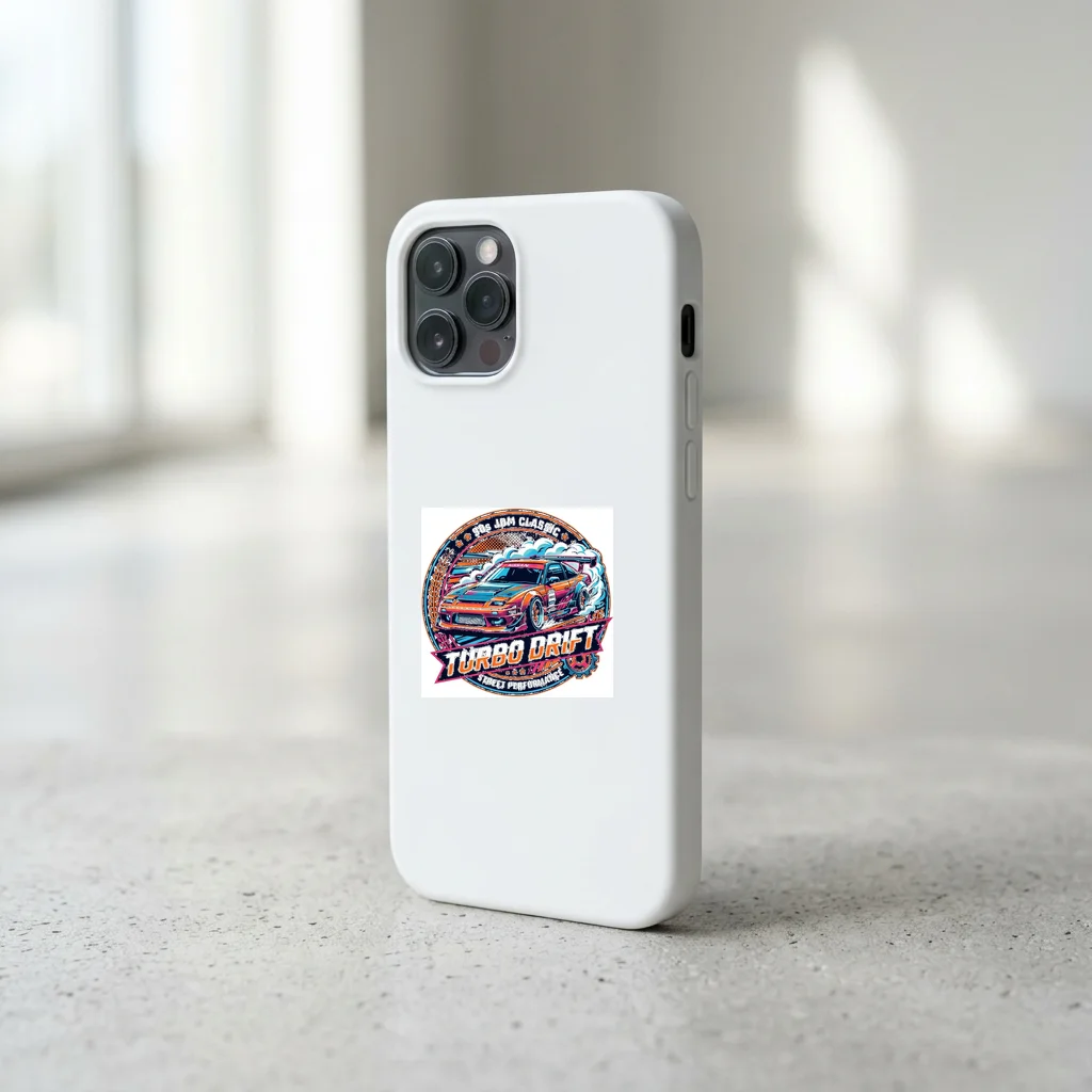 Red Sun Pagoda Temple Gate — Impact Snap Smartphone Case