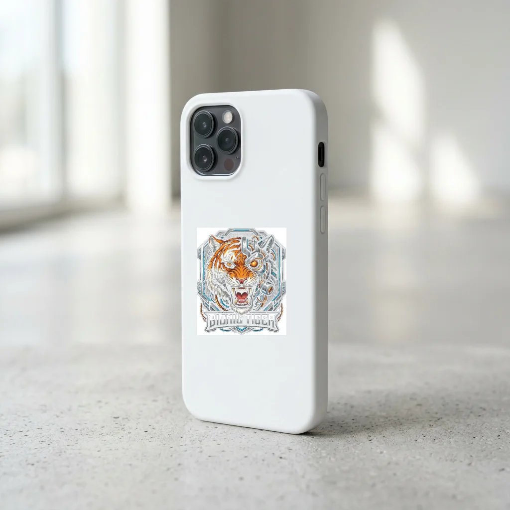 Samurai Silhouette Sunset Duel — Impact Snap Smartphone Case