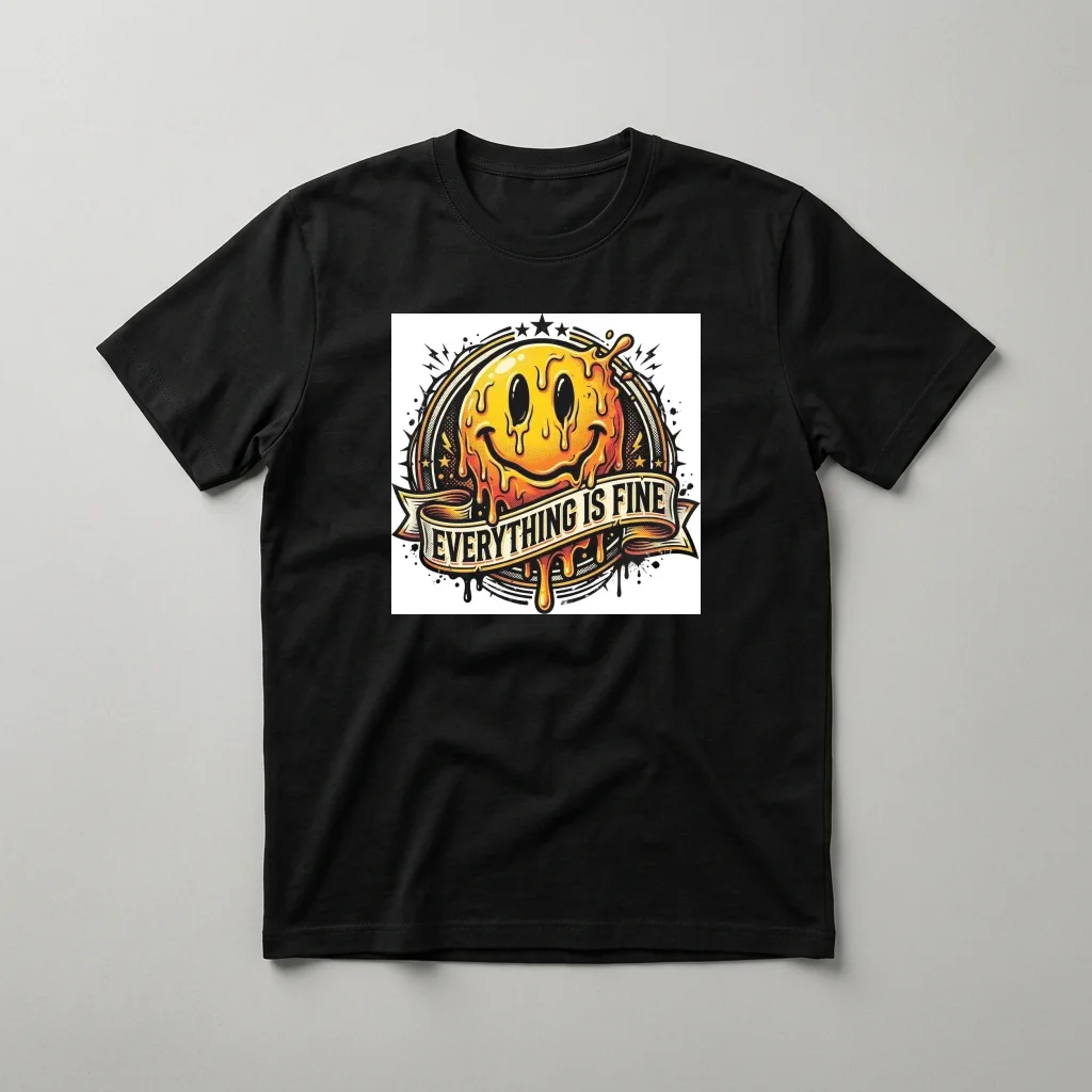 Daruma Doll Goal Focus — Classic Streetwear T-Shirt (Jet Black)
