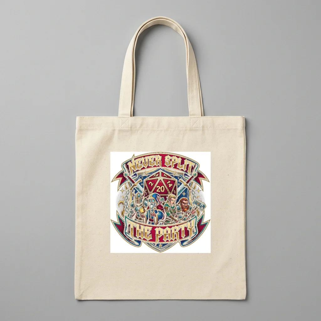 Red Sun Crane Cloud Soar — Organic Cotton Canvas Tote Bag (Natural)