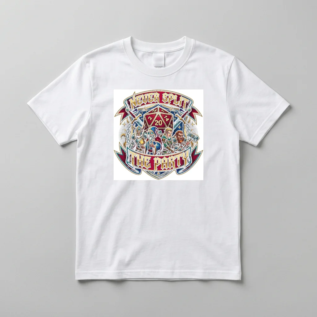 Red Sun Crane Cloud Soar — Everyday Crewneck Tee (Pure White)