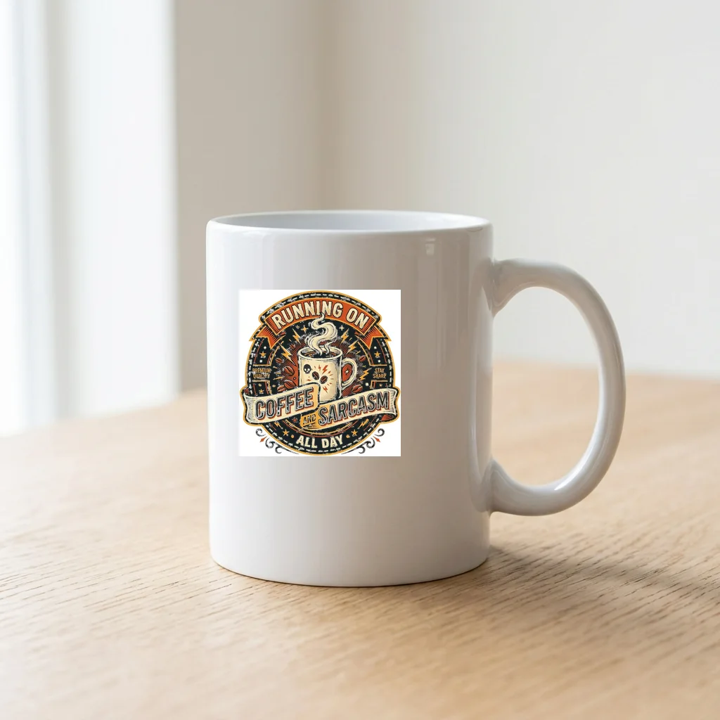 Pagoda In Mist Ancient Kyoto — Ceramic Coffee Mug 11oz (Glossy White)