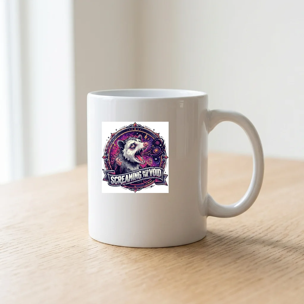 Dragon Smoke Incense Burner — Ceramic Coffee Mug 11oz (Glossy White)