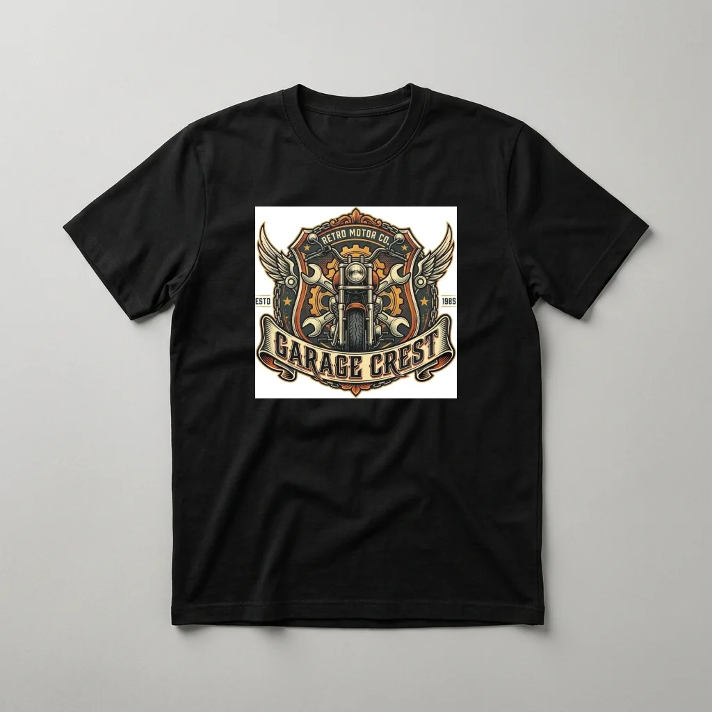 Mount Fuji Spring Blossom — Classic Streetwear T-Shirt (Jet Black)