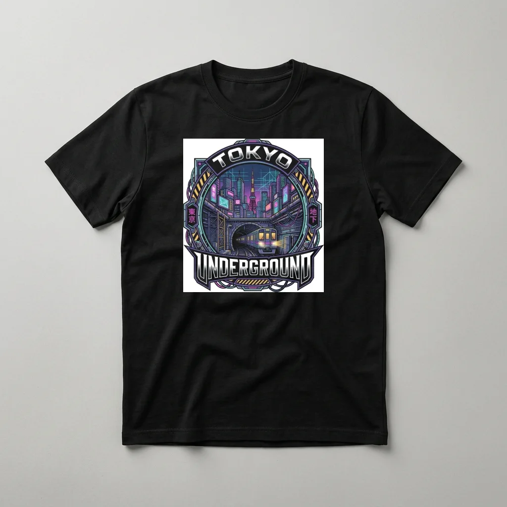 Torii Water Reflection Shrine — Classic Streetwear T-Shirt (Jet Black)