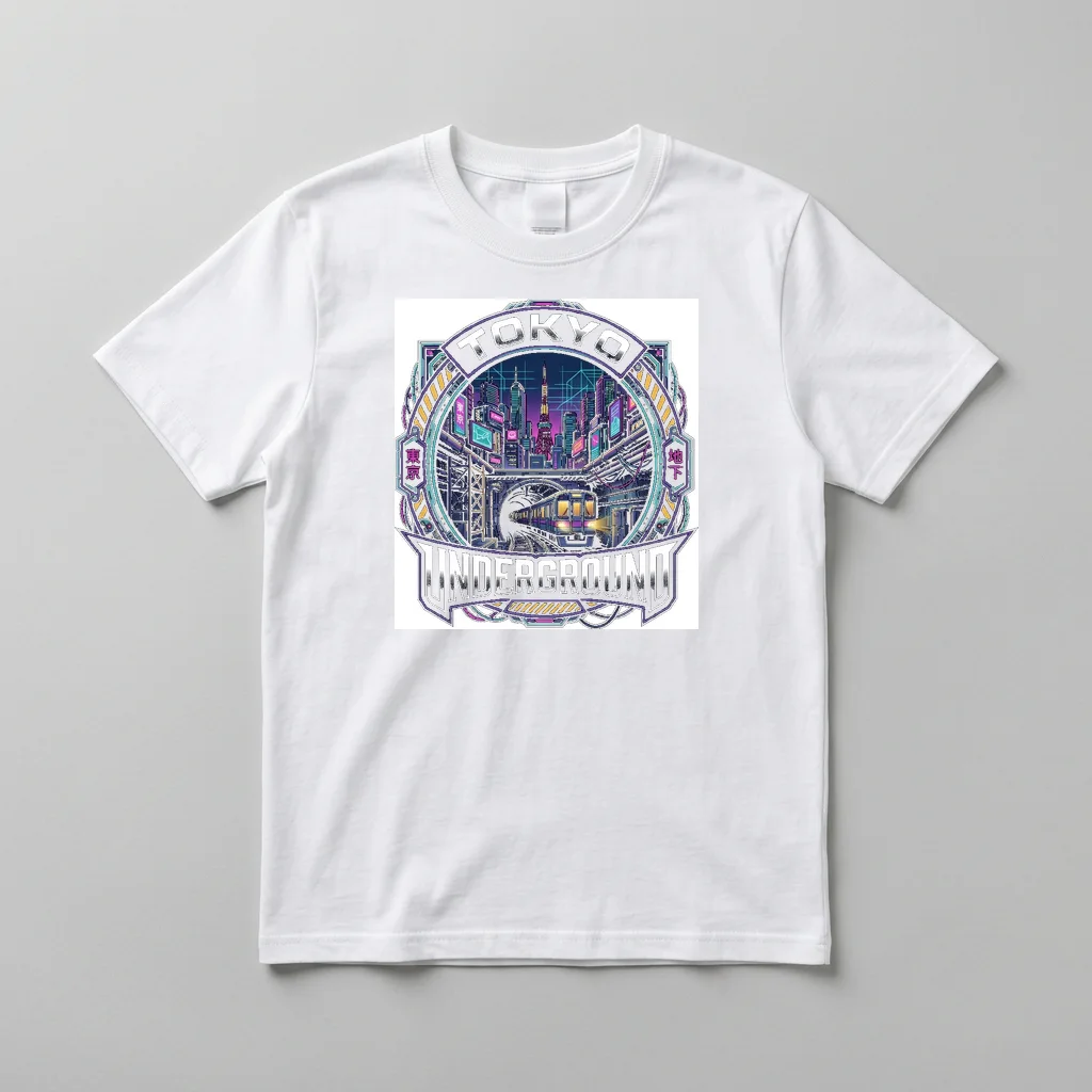Torii Water Reflection Shrine — Everyday Crewneck Tee (Pure White)