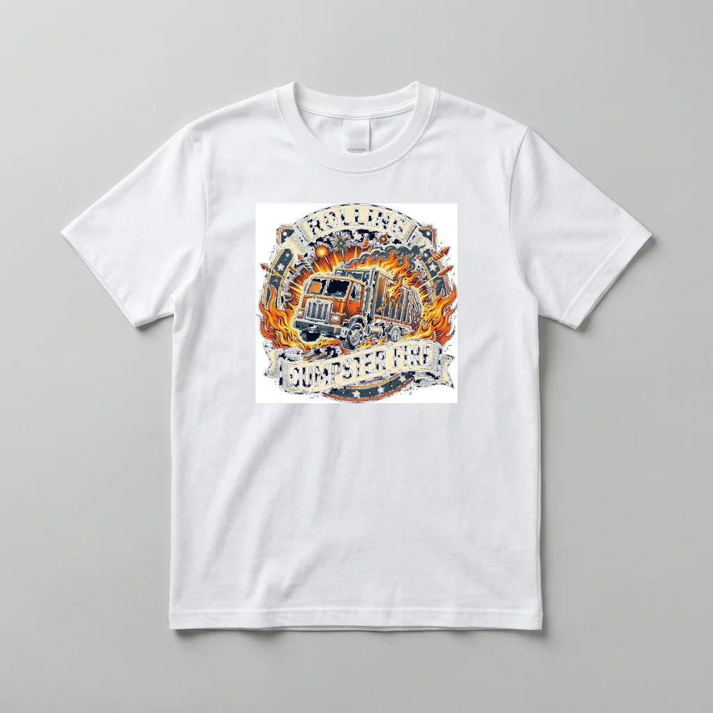 Great Wave Retro Remix — Everyday Crewneck Tee (Pure White)