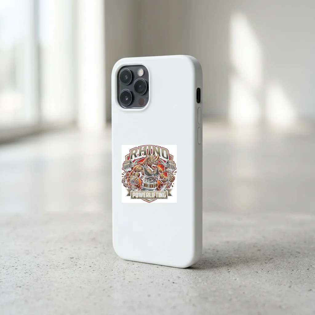 Synthwave Sunset Grid Highway — Impact Snap Smartphone Case