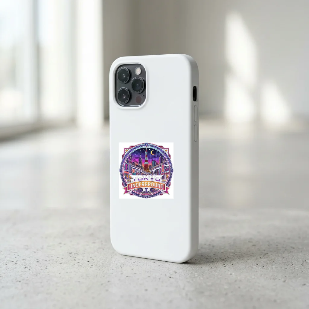 Outrun 1986 Neon Supercar — Impact Snap Smartphone Case